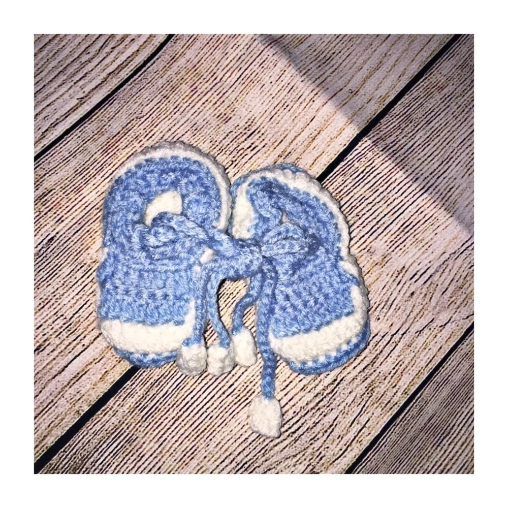 Homemade Infant Booties Size Size 6-12 Months